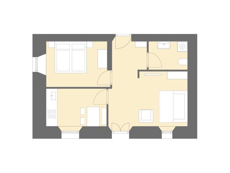 Residence Traube Бресаноне Стая снимка
